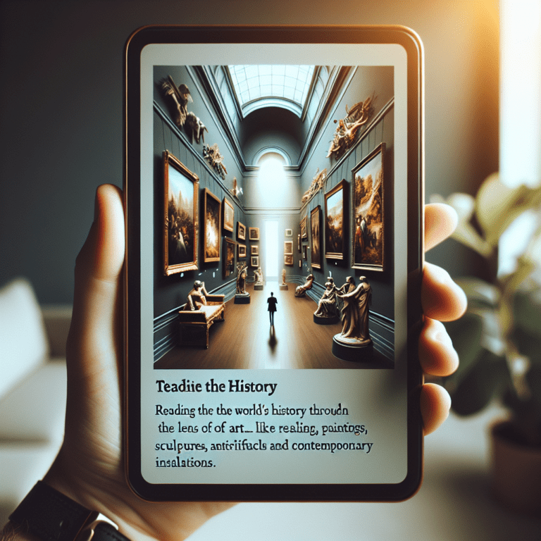 Jak czytać historię świata przez pryzmat sztuki?