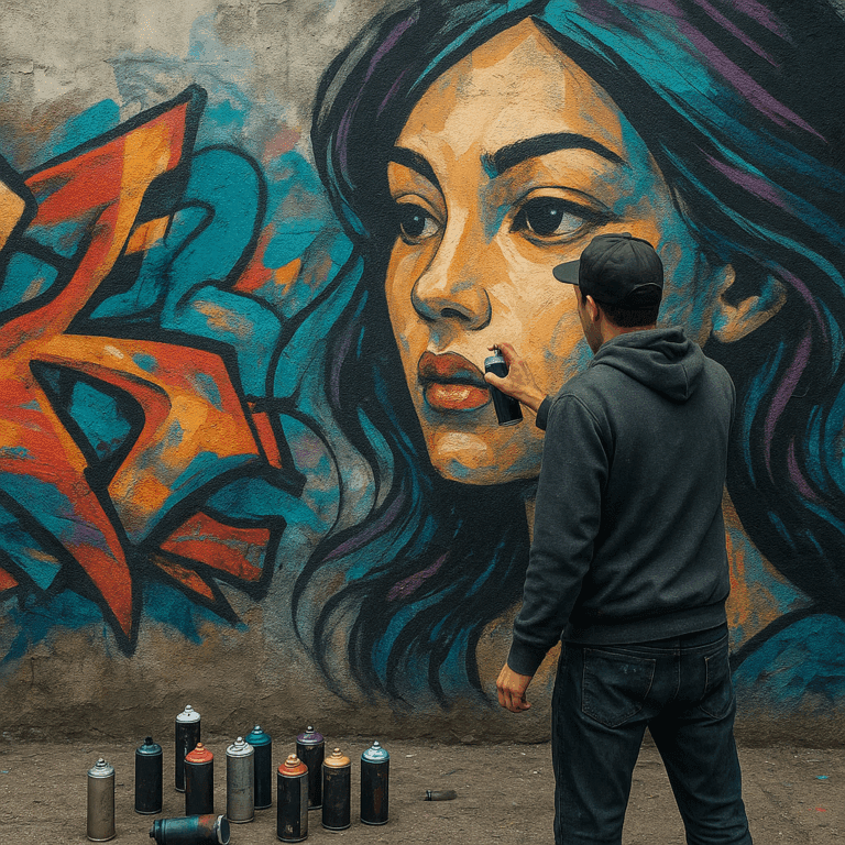 Jak powstają dzieła street artu