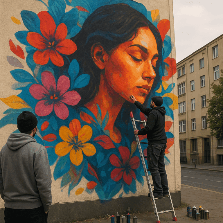 Jak powstaje mural i jaka jest jego rola w przestrzeni miejskiej