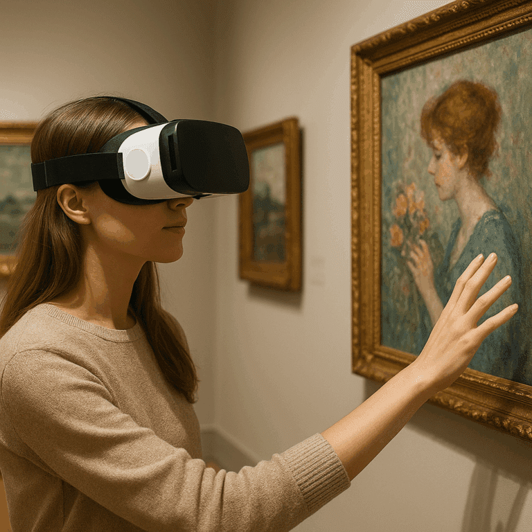 Jak technologia VR zmienia sposób oglądania sztuki
