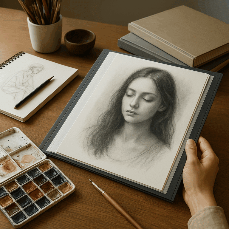 Jak przygotować portfolio artysty