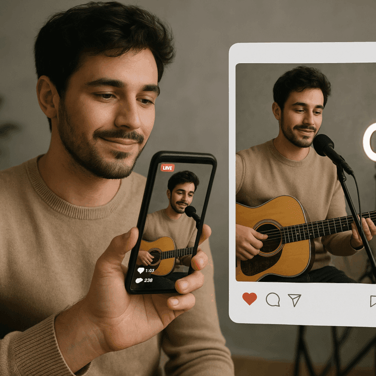 Jak wygląda promocja artysty w mediach społecznościowych