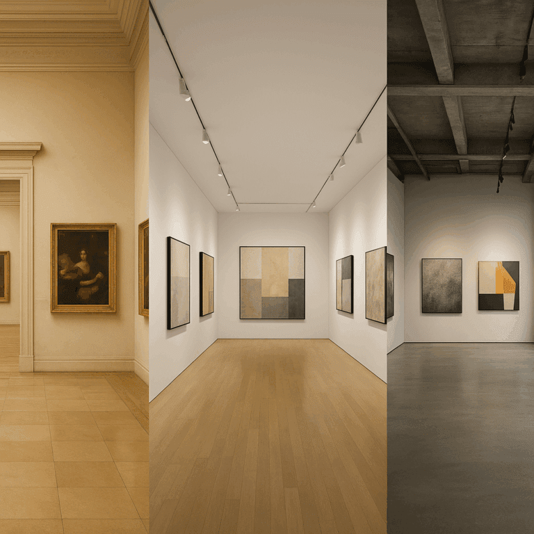 Jak zmieniają się trendy w designie galerii