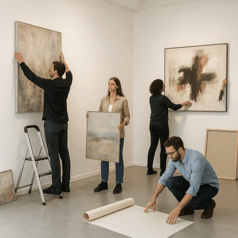 Jak powstaje wystawa w galerii sztuki