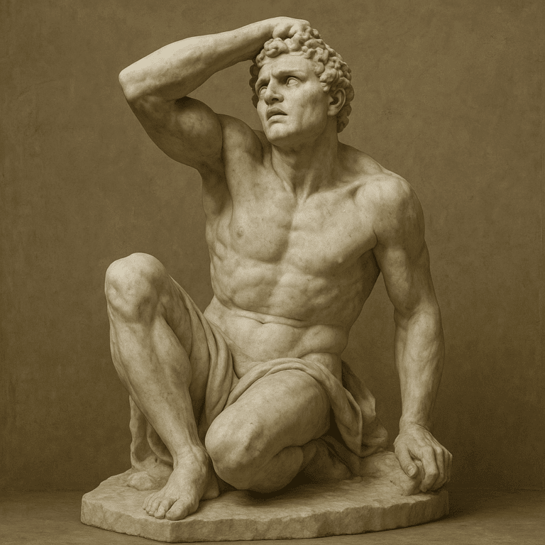 Zbuntowany Jeniec – Michał Anioł