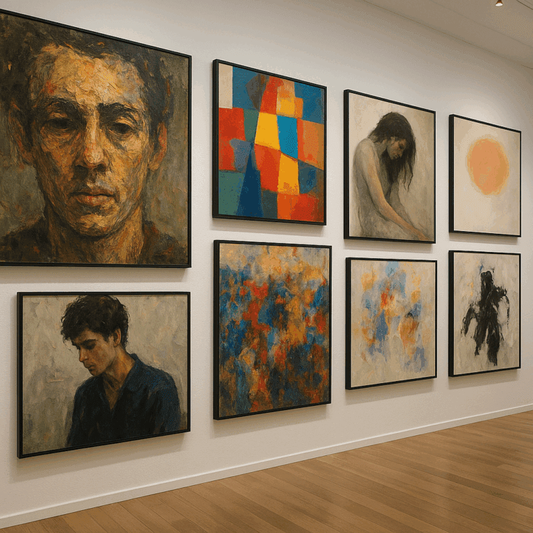 Jakie obrazy dominują na rynku młodej sztuki