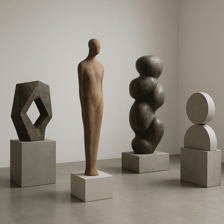 Jakie są współczesne formy rzeźby