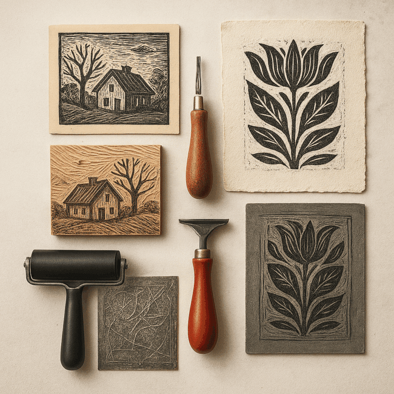 Jakie są najpopularniejsze techniki druku artystycznego