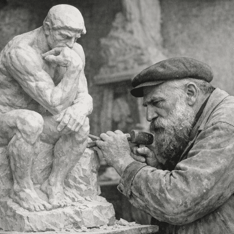 Myśliciel – Auguste Rodin