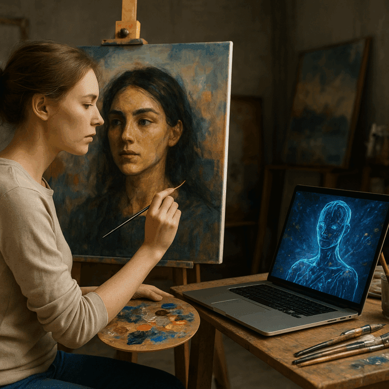 Jak artyści wykorzystują sztuczną inteligencję