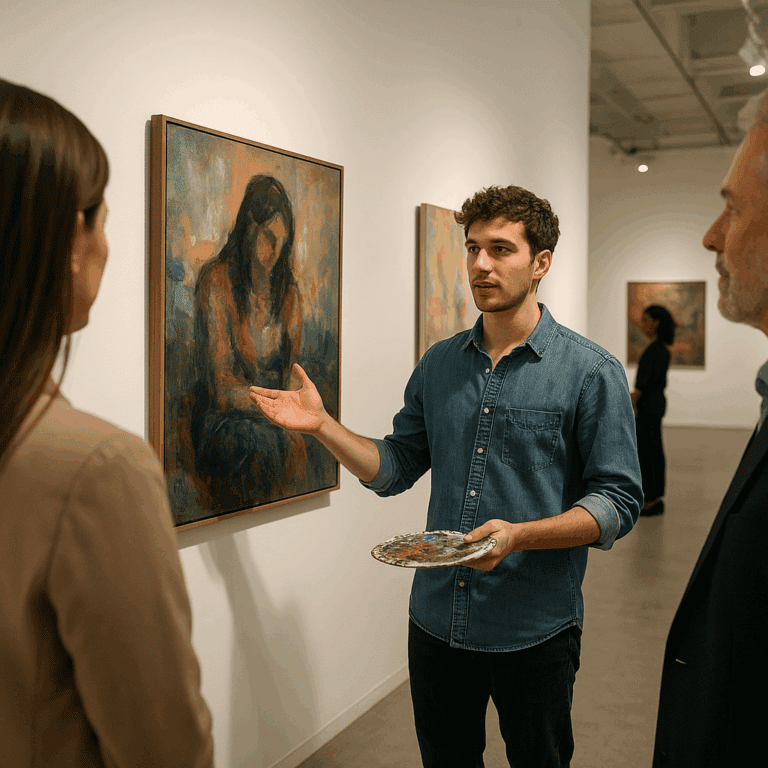 Jak galerie sztuki wspierają młodych twórców
