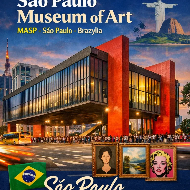 São Paulo Museum of Art (MASP) – São Paulo – Brazylia
