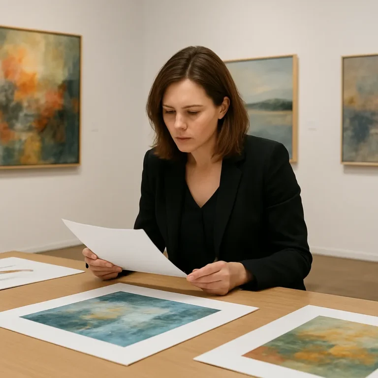 Jak wygląda proces selekcji prac do galerii