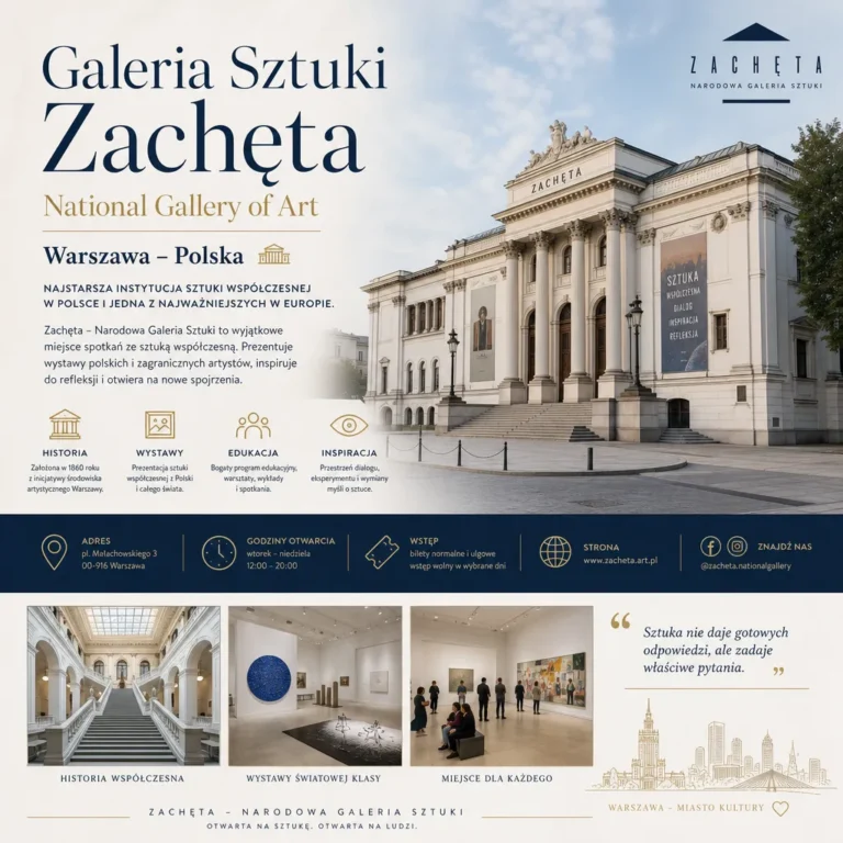 Zachęta National Gallery of Art – Warszawa – Polska