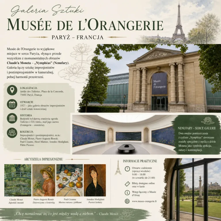 Musée de l’Orangerie – Paryż – Francja